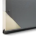 steel back door insulation